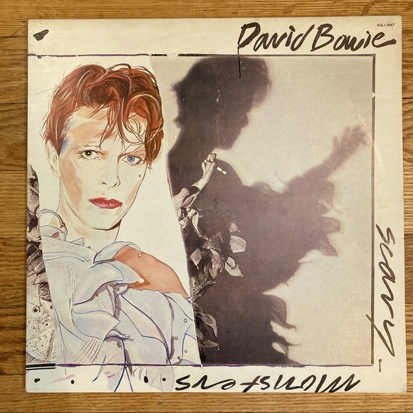 Other - Vintage David Bowie Scary Monsters Vinyl Record Album